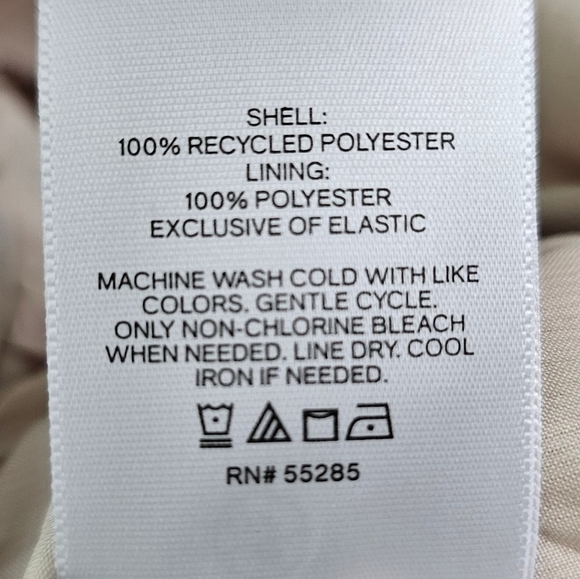 NWOT Express V-Neck Long Sleeve Faux Wrap Pleated Back Tie Waist Top, Pink, XS - Picture 8 of 9